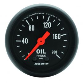 Autometer Z Series 52mm 0-200 PSI Mechanical Oil Pressure Gauge buy in USA