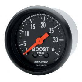 Autometer Z Series 52mm 0-35 PSI Mechanical Boost Gauge buy in USA