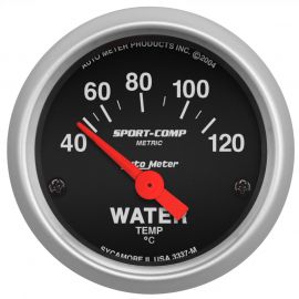 Autometer Sport-Comp 52mm 40-120 Degree Short Sweep Electronic Water Temperature Gauge buy in USA