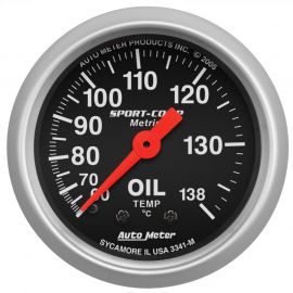 Autometer Sport 2in Oil Temp Metric, 60-140c. Mech buy in USA