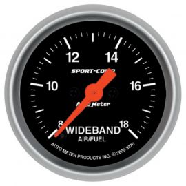 Autometer Sport-Comp 52mm Full Sweep Electronic Analog Wideband Air/Fuel Ratio Gauge buy in USA