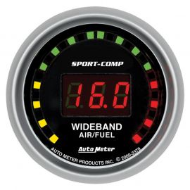 Autometer Sport-Comp 52mm Digital Wideband Air/Fuel Ratio Street Gauge buy in USA