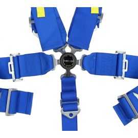 NRG SFI 16.1 5PT 3in. Seat Belt Harness / Cam Lock - Blue buy in USA