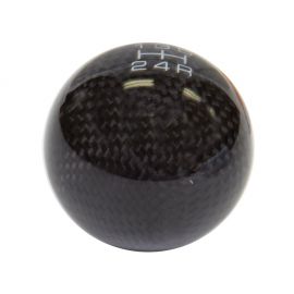 NRG Universal Ball Style Shift Knob (No Logo) - Black Carbon Fiber (5 Speed Pattern) buy in USA