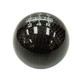 NRG Universal Ball Style Shift Knob (No Logo) - Heavy Weight - Black Carbon Fiber buy in USA