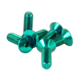 NRG Steering Wheel Screw Upgrade Kit (Conical) - Green buy in USA