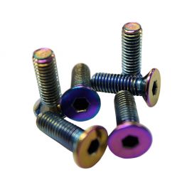 NRG Steering Wheel Screw Upgrade Kit (Conical) - Neochrome buy in USA