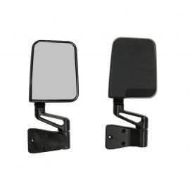 Omix Door Mirror Kit Black- 87-02 Jeep Wrangler buy in USA