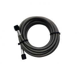 Snow Performance 5ft Stainless Steel Braided Water Line (4AN Black) buy in USA