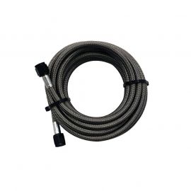 Snow Performance 15ft Braided Stainless Line (Black) w/ -4AN Fittings (NX Version) buy in USA