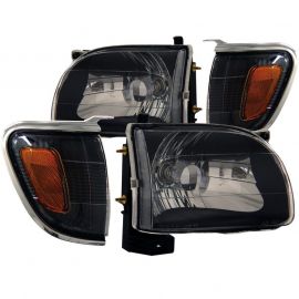 ANZO 2001-2004 Toyota Tacoma Crystal Headlights Black buy in USA