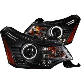 ANZO 2008-2011 Ford Focus Projector Headlights Black buy in USA