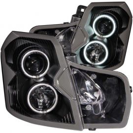 ANZO 2003-2007 Cadillac Cts Projector Headlights w/ Halo Black (CCFL) buy in USA