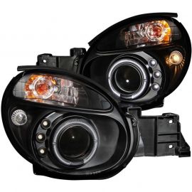 ANZO 2002-2003 Subaru Impreza Projector Headlights w/ Halo Black buy in USA