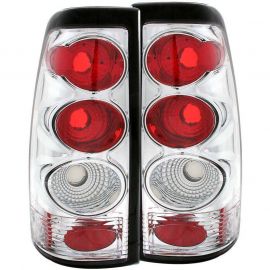 ANZO 1999-2002 Chevrolet Silverado 1500 Taillights Chrome buy in USA