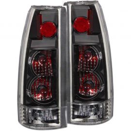 ANZO 1999-2000 Cadillac Escalade Taillights Black - New Gen buy in USA