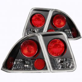 ANZO 2001-2004 Honda Civic Taillights Black buy in USA