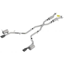 Borla 18-20 Dodge Durango SRT 6.2L V8 2.75in ATAK SS Catback Exhaust w/ BLK Chrome Tips buy in USA