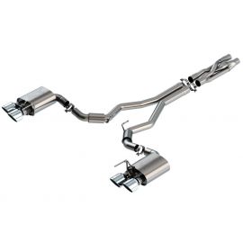 Borla 2020 Ford GT500 5.2L AT 3in ATAK CatBack Exhaust w/ Chrome Tips buy in USA