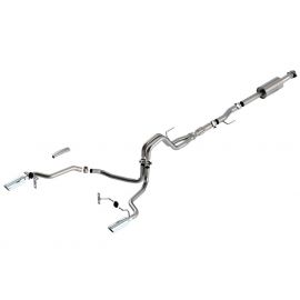 Borla F-150 2021 5.0L 4dr CC SB EC STB Lariat/KR/Platinum/LTD 3/2.25 SRE Cat-Back ATAK CHR Tips buy in USA