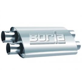 Borla Universal ProXS Muffler - Oval Dual/Dual Inlet/Outlet 2.5in Tubing 19inx4inx9.5in Case buy in USA