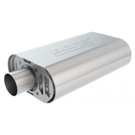 Borla CrateMuffler BBC 396/402/427 ATAK 2.5 inch ID Offset/Center 14in x 4.35in x 9in Oval Muffler buy in USA