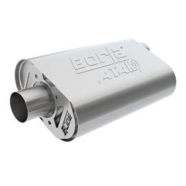 Borla CrateMuffler LS3 ATAK 2.25in Offset/Offset 14inx4.35inx9in Oval Muffler buy in USA