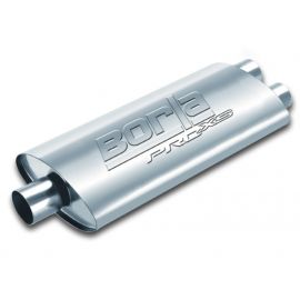 Borla Pro-XS 3in, 2-1/2in, 19in x 9-1/2in x 4in Oval Cen/Dual Turbo XL Muffler buy in USA