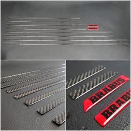 Mercedes G-class W464 Carbon Fiber Side Insert Trims Moldings Brabus Style buy in USA