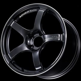 Advan TC4 18x9.5 +12 5-114.3 Racing Gunmetallic and Ring Wheel buy in USA