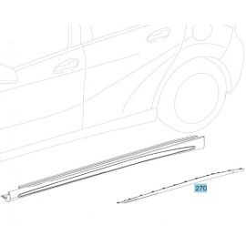 Original Mercedes-Benz AMG Zierleiste Schweller rechts A1766980362 buy in USA