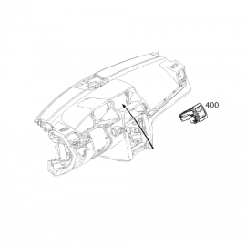 Original Mercedes-Benz Analoguhr A2188274300 buy in USA