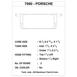 CSF Porsche Cayman/Boxster/Carrera (991/981) Auxiliary Center Radiator buy in USA