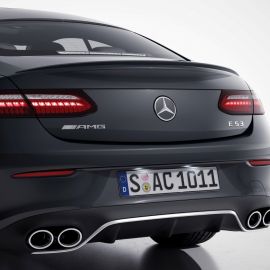 Original Mercedes-Benz AMG Heckspoiler Abrisskante schwarz E-Klasse 238 E53 AMG Coupé A23879000009040 buy in USA