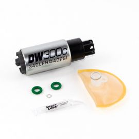 DeatschWerks 340lph DW300C Compact Fuel Pump w/ 06-11 Civic Set Up Kit (w/o Mounting Clips) buy in USA