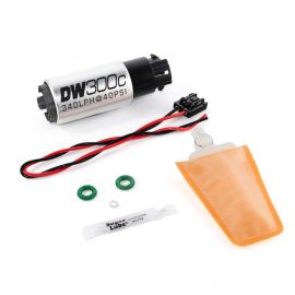 DeatschWerks 340lph DW300C Compact Fuel Pump w/ 04+ Lotus Elise/Exige Set Up Kit (w/ Mounting Clips) buy in USA