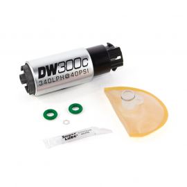 DeatschWerks 340lph DW300C Compact Fuel Pump w/ 08-14 WRX/ 08-15 STI Set Up Kit (w/ Mounting Clips) buy in USA