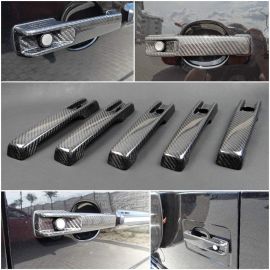 Mercedes G-class W464 2018+ Carbon Door Handle Covers 5 pcs Brabus AMG Style buy in USA