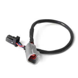 Haltech 3in CAN Adaptor Cable DTM-4 Female Receptacle/Socket to 8 Pin Black Tyco buy in USA