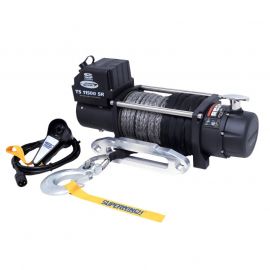 Superwinch 11500 LBS 12V DC 3/8in x 80ft Synthetic Rope Tiger Shark 11500 Winch buy in USA