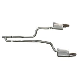 Gibson 05-10 Ford Mustang Base 4.0L 2.5in Cat-Back Dual Exhaust - Aluminized buy in USA