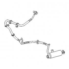 Original Mercedes-Benz Leitung Lenkung Pumpe zum Pulsationsdämpfer CL 215 S-Klasse 220 A2203204372 buy in USA