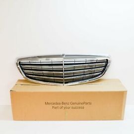 Original Mercedes-Benz Grill Kühlergrill Kühlerverkleidung C-Klasse 205 Lamelle schwarz buy in USA