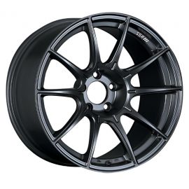 SSR GTX01 18x9.5 5x114.3 22mm Offset Flat Black Wheel Evo 8 9 X / G35 / 350z / 370z buy in USA