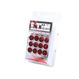 Wheel Mate Monster Lug Nut Caps - Red 14x1.50 buy in USA