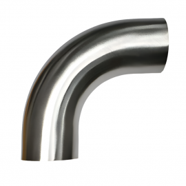 Stainless Bros 3.5in Diameter 1.5D / 5.25in CLR 45 Degree Bend 16GA Wall - Leg buy in USA