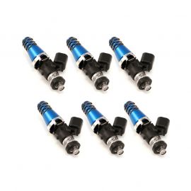 Injector Dynamics ID1050X Injectors 11mm (Blue) Adaptor Tops Denso Lower Cushions (Set of 6) buy in USA