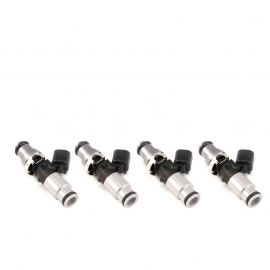 Injector Dynamics 1050X Injectors 14mm (Grey) Adaptor Top - (Silver) Bottom Adapter (Set of 4) buy in USA