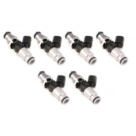 Injector Dynamics 1050X Injectors 14mm (Grey) Adaptor Top - (Silver) Bottom Adapter (Set of 6) buy in USA