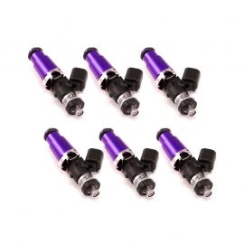 Injector Dynamics 1700cc Injectors - 60mm Length - 14mm Purple Top - Denso Lower Cushion (Set of 6) buy in USA